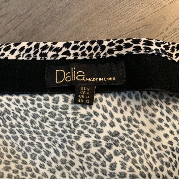 Floor length animal print skirt size 2 - Picture 2 of 3